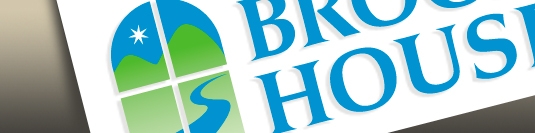 Корпоративна Идентичност и лого Brook House Inn. Корпоративна Идентичност и лого Brook House Inn.